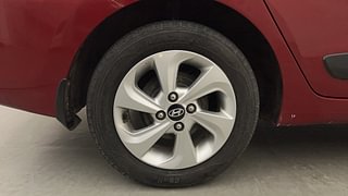 Used 2018 Hyundai Xcent SX Petrol Manual tyres RIGHT REAR TYRE RIM VIEW
