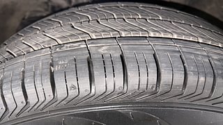 Used 2022 Tata Tigor Revotron XZ+ CNG Petrol+cng Manual tyres LEFT FRONT TYRE TREAD VIEW