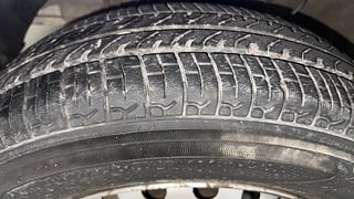 Used 2022 Hyundai New Santro 1.1 Sportz Executive CNG Petrol+cng Manual tyres LEFT FRONT TYRE TREAD VIEW