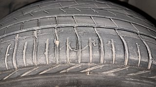 Used 2022 Tata Nexon XZA Plus Diesel Diesel Automatic tyres LEFT FRONT TYRE TREAD VIEW