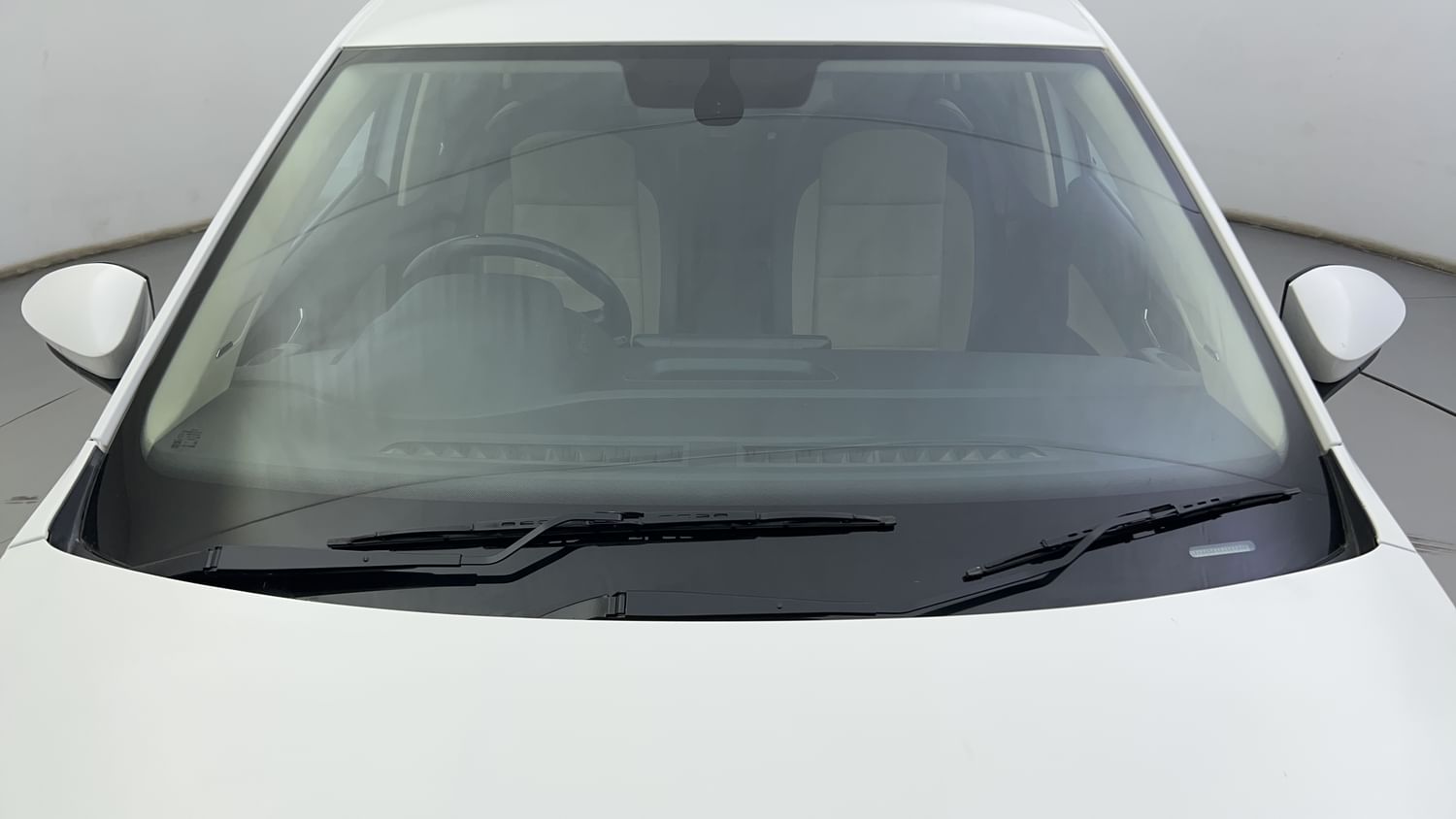 New Skoda Slavia exterior FRONT WINDSHIELD VIEW