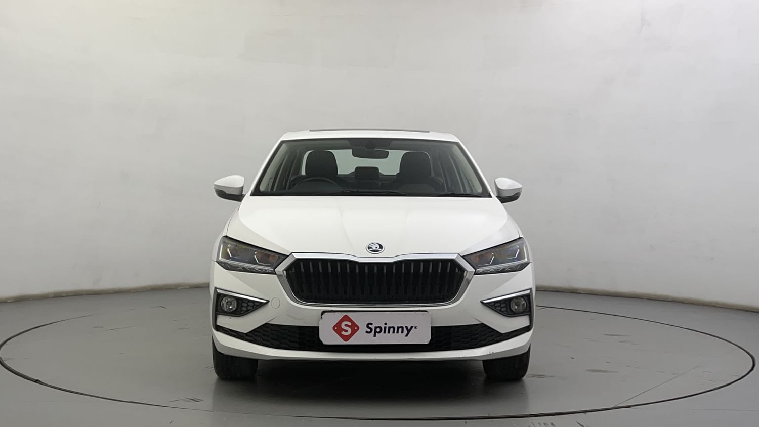New Skoda Slavia exterior FRONT VIEW