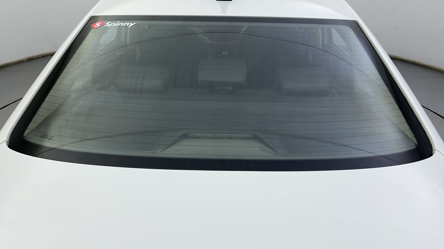New Skoda Slavia exterior BACK WINDSHIELD VIEW