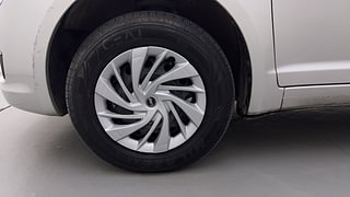 Used 2011 Maruti Suzuki Swift Dzire VXi Petrol Manual tyres LEFT FRONT TYRE RIM VIEW