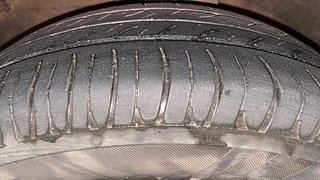 Used 2016 Maruti Suzuki Celerio ZXI (O) AMT Petrol Automatic tyres LEFT FRONT TYRE TREAD VIEW