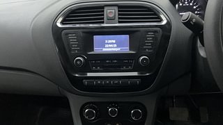 Used 2019 Tata Tigor Revotron XZA Petrol Automatic interior MUSIC SYSTEM & AC CONTROL VIEW