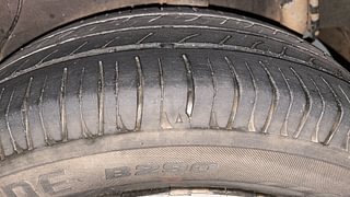 Used 2016 Maruti Suzuki Celerio ZXI (O) AMT Petrol Automatic tyres LEFT REAR TYRE TREAD VIEW