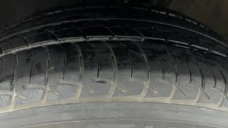 Used 2022 Volkswagen Vento Highline 1.0L TSI Petrol Manual tyres LEFT FRONT TYRE TREAD VIEW