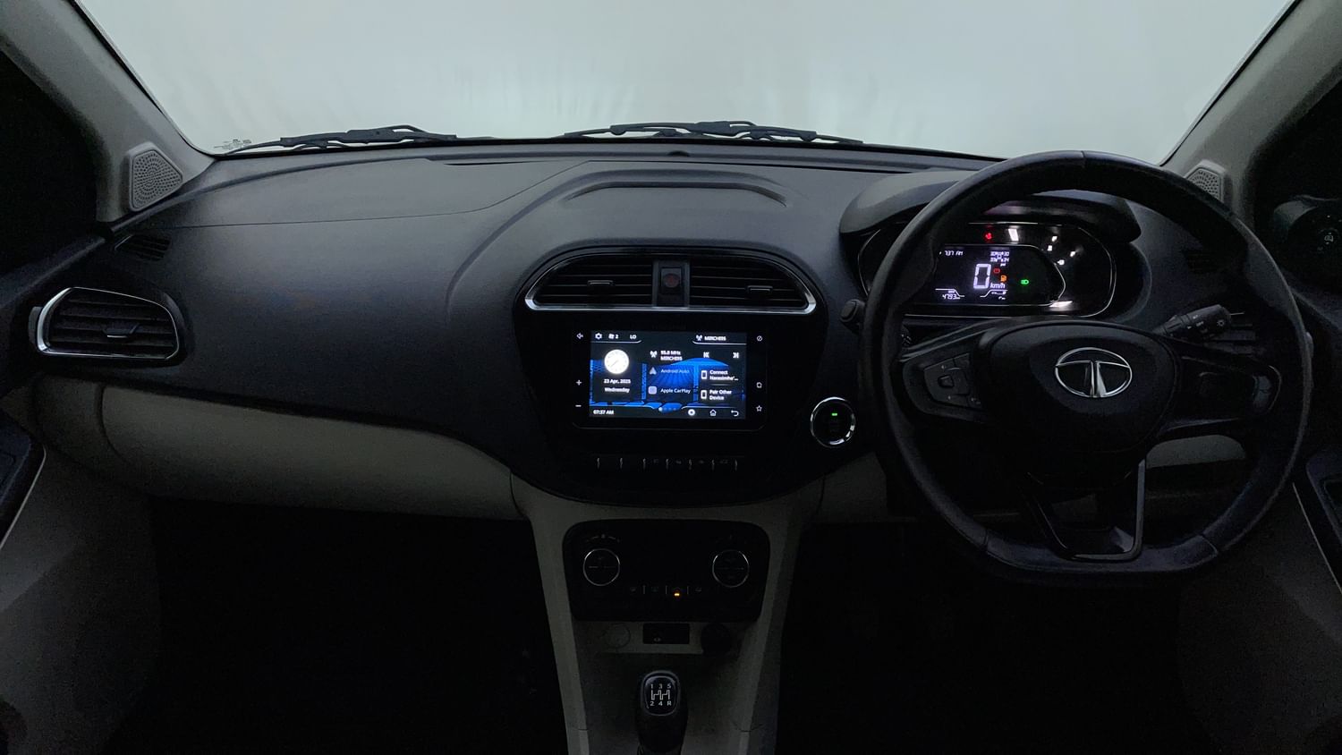 New Tata Tigor interior DASHBOARD VIEW