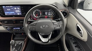 Used 2020 Hyundai Aura SX 1.2 (O) Petrol Petrol Manual interior STEERING VIEW