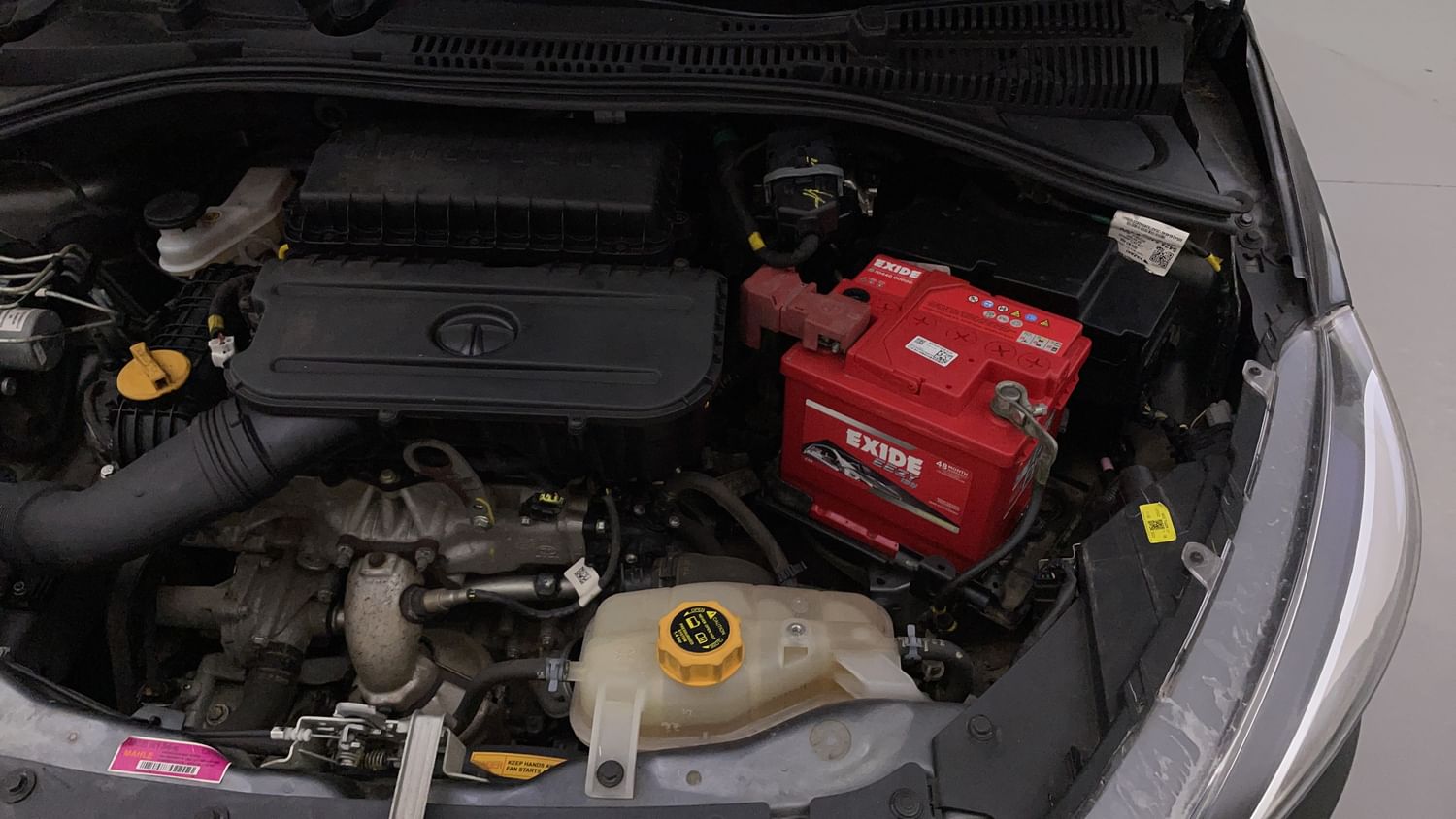 New Tata Tigor engine ENGINE LEFT SIDE VIEW