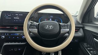Used 2023 Hyundai Verna SX (O) 1.5 Turbo Petrol MT Petrol Manual interior STEERING VIEW