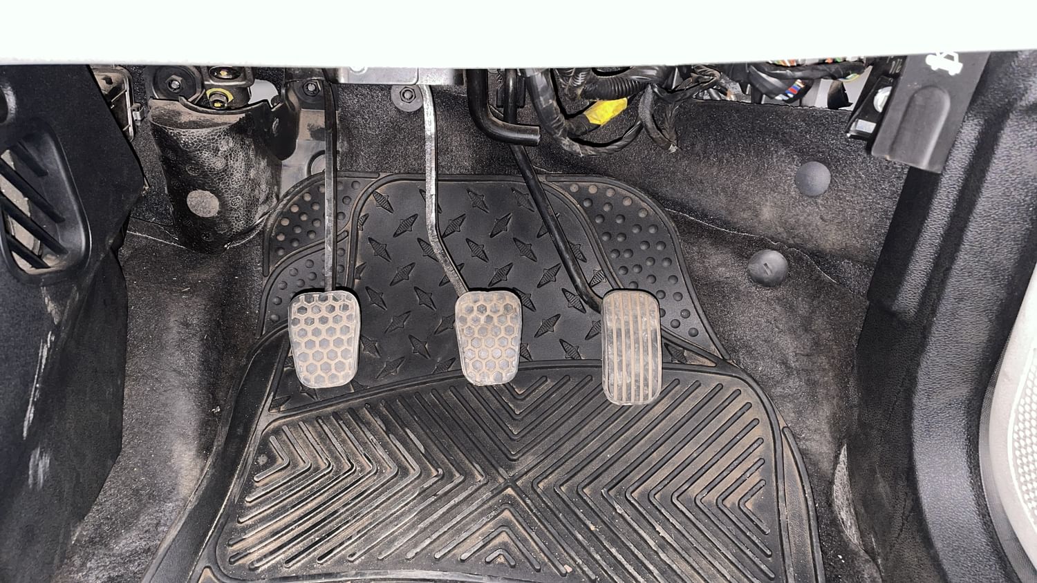 New Tata Tigor interior PEDALS VIEW
