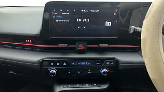 Used 2023 Hyundai Verna SX (O) 1.5 Turbo Petrol MT Petrol Manual interior MUSIC SYSTEM & AC CONTROL VIEW