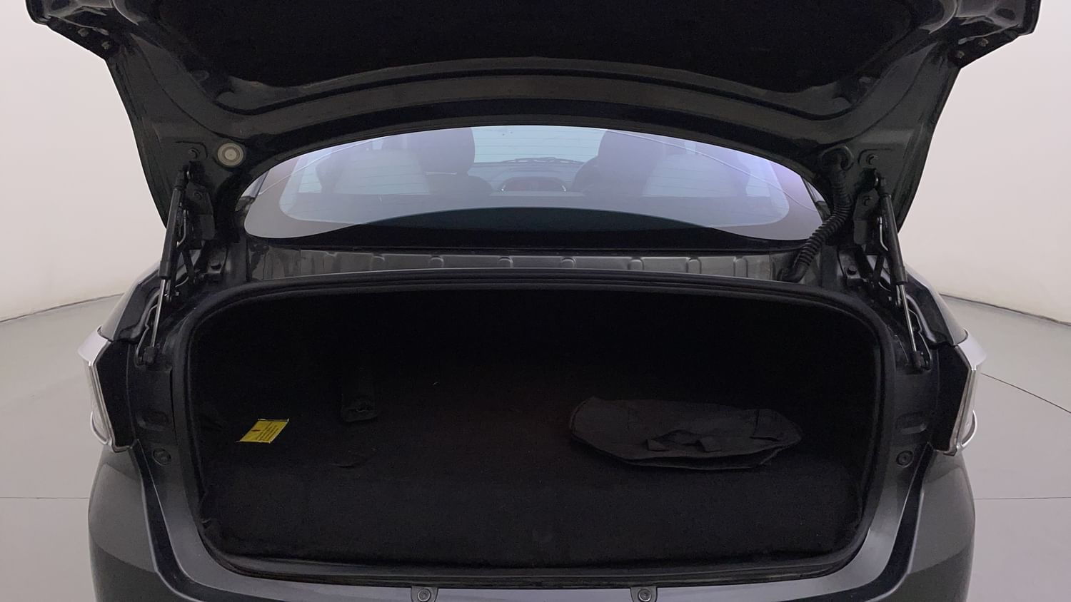 New Tata Tigor interior DICKY INSIDE VIEW