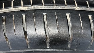 Used 2024 Tata Punch Creative Dual Tone Petrol Manual tyres LEFT FRONT TYRE TREAD VIEW