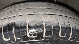 Used 2022 Hyundai New Santro 1.1 Sportz Executive CNG Petrol+cng Manual tyres LEFT FRONT TYRE TREAD VIEW