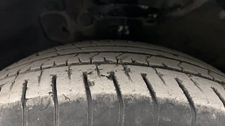 Used 2023 Hyundai Verna SX (O) 1.5 Turbo Petrol MT Petrol Manual tyres LEFT FRONT TYRE TREAD VIEW