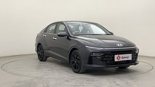 Used 2023 Hyundai Verna SX (O) 1.5 Turbo Petrol MT Petrol Manual exterior RIGHT FRONT CORNER VIEW