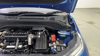 Used 2024 Tata Punch Creative Dual Tone Petrol Manual engine ENGINE LEFT SIDE HINGE & APRON VIEW