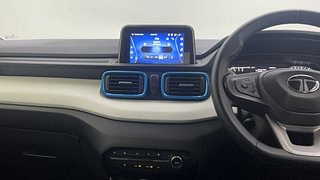Used 2024 Tata Punch Creative Dual Tone Petrol Manual interior MUSIC SYSTEM & AC CONTROL VIEW