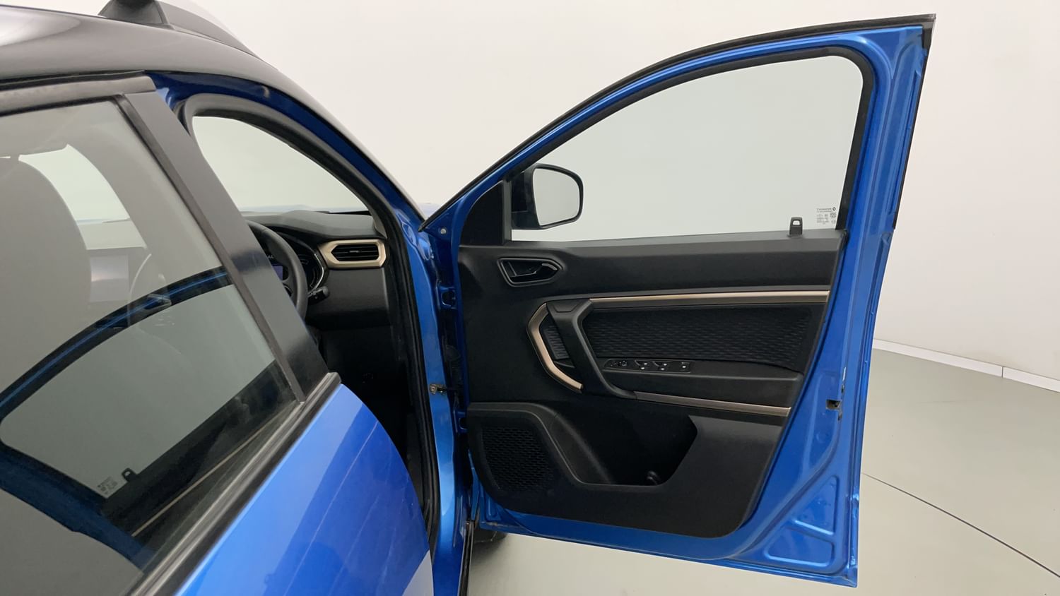 New Renault Kiger interior RIGHT FRONT DOOR OPEN VIEW