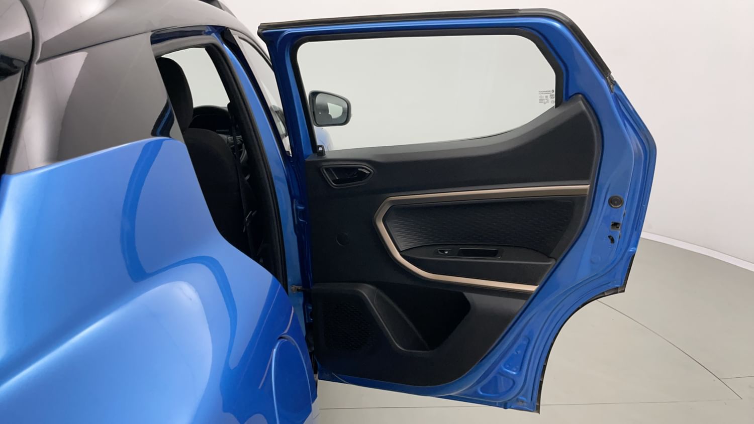 New Renault Kiger interior RIGHT REAR DOOR OPEN VIEW