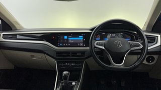 Used 2022 Volkswagen Virtus Topline 1.0 TSI MT Petrol Manual interior DASHBOARD VIEW