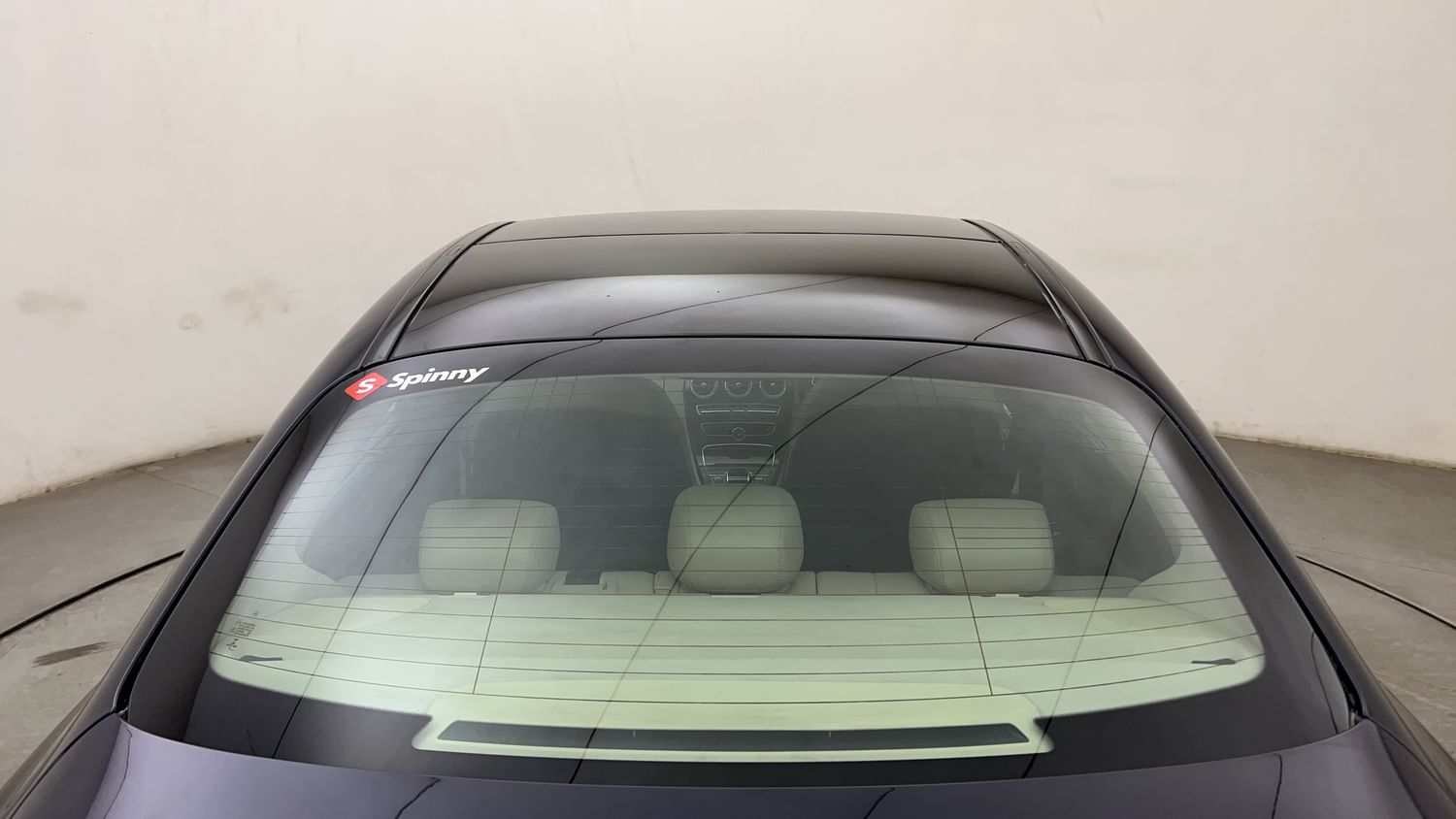 New Mercedes-Benz C-Class exterior BACK WINDSHIELD VIEW