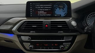 Used 2018 bmw X3 xDrive 30i Luxury Line Petrol Automatic interior MUSIC SYSTEM & AC CONTROL VIEW