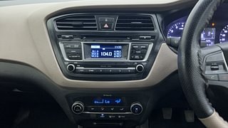 Used 2014 Hyundai Elite i20 Sportz 1.2 Petrol Manual interior MUSIC SYSTEM & AC CONTROL VIEW
