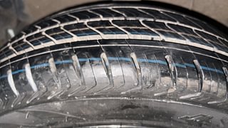 Used 2021 Hyundai Grand i10 Nios Sportz 1.2 Kappa VTVT CNG Petrol+cng Manual tyres RIGHT REAR TYRE TREAD VIEW