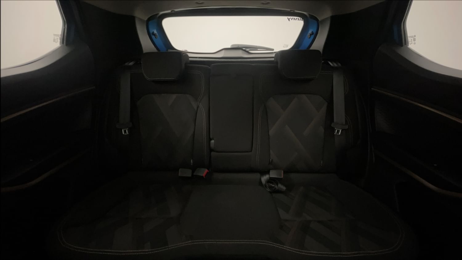 New Renault Kiger interior REAR SEAT CONDITION VIEW