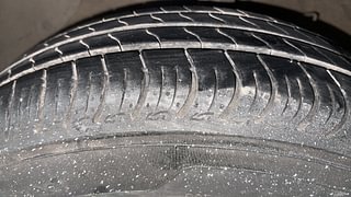 Used 2021 Hyundai Grand i10 Nios Sportz 1.2 Kappa VTVT CNG Petrol+cng Manual tyres LEFT FRONT TYRE TREAD VIEW