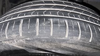 Used 2017 Honda City ZX CVT Petrol Automatic tyres LEFT FRONT TYRE TREAD VIEW