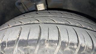 Used 2022 Volkswagen Virtus Topline 1.0 TSI MT Petrol Manual tyres RIGHT FRONT TYRE TREAD VIEW