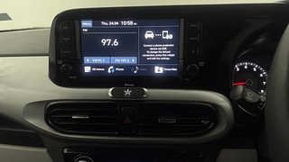 Used 2021 Hyundai Grand i10 Nios Sportz 1.2 Kappa VTVT CNG Petrol+cng Manual top_features Integrated (in-dash) music system