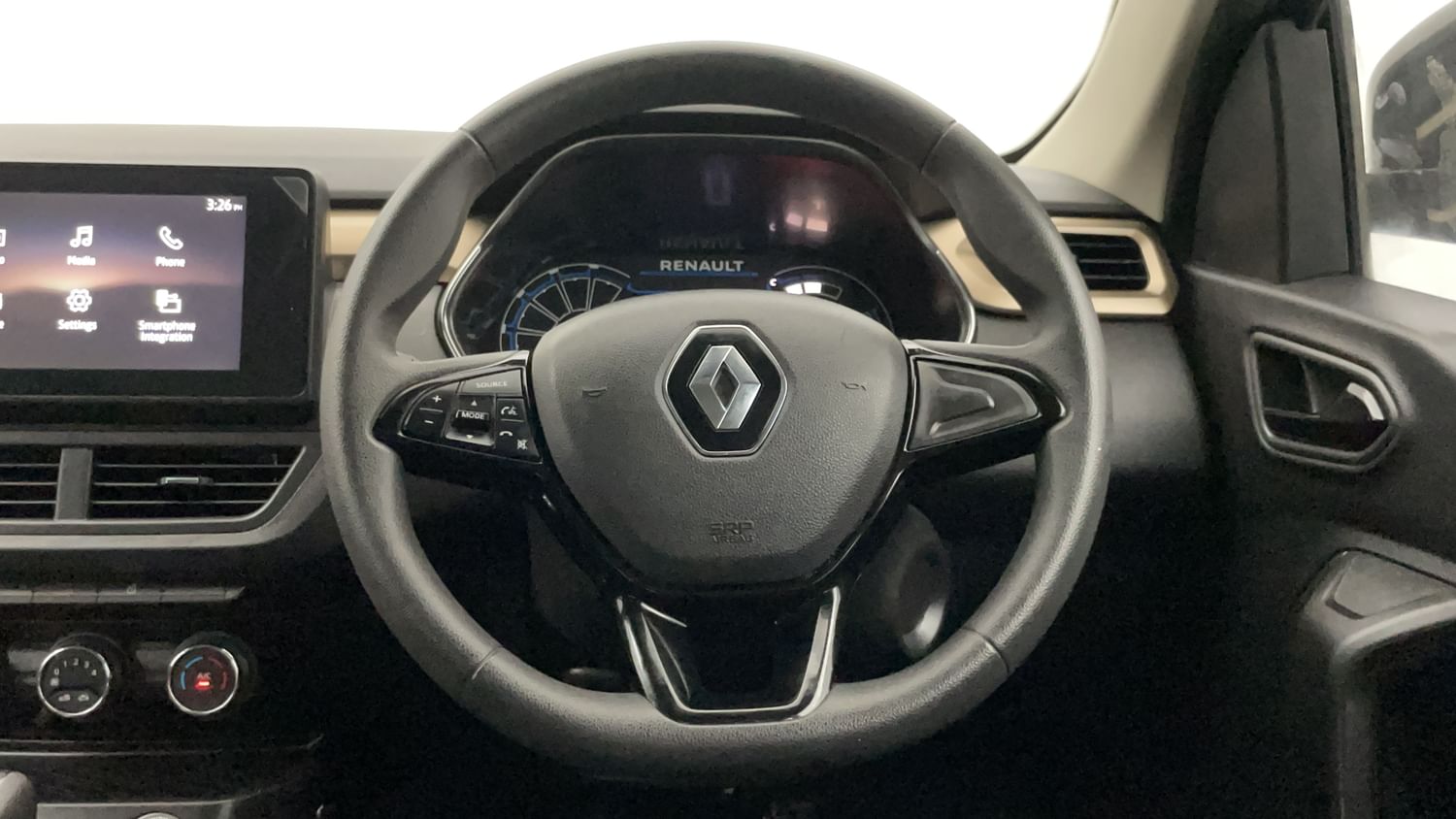 New Renault Kiger interior STEERING VIEW