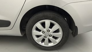 Used 2016 Hyundai Xcent SX 1.2 Petrol Manual tyres LEFT REAR TYRE RIM VIEW