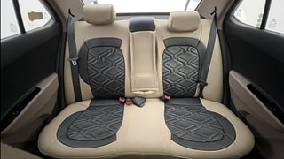 Used 2016 Hyundai Xcent SX 1.2 Petrol Manual interior REAR SEAT CONDITION VIEW