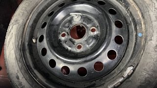 Used 2018 Maruti Suzuki Wagon R 1.0 VXI AMT Petrol Automatic tyres SPARE TYRE VIEW