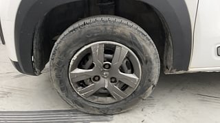 Used 2016 Renault Kwid [2017-2019] RXT 1.0 SCE Special Petrol Manual tyres LEFT FRONT TYRE RIM VIEW