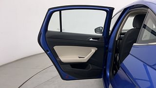 Used 2022 Volkswagen Virtus Topline 1.0 TSI MT Petrol Manual interior LEFT REAR DOOR OPEN VIEW