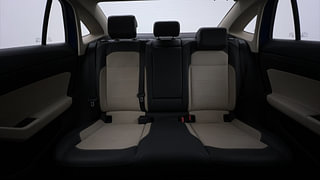 Used 2022 Volkswagen Virtus Topline 1.0 TSI MT Petrol Manual interior REAR SEAT CONDITION VIEW
