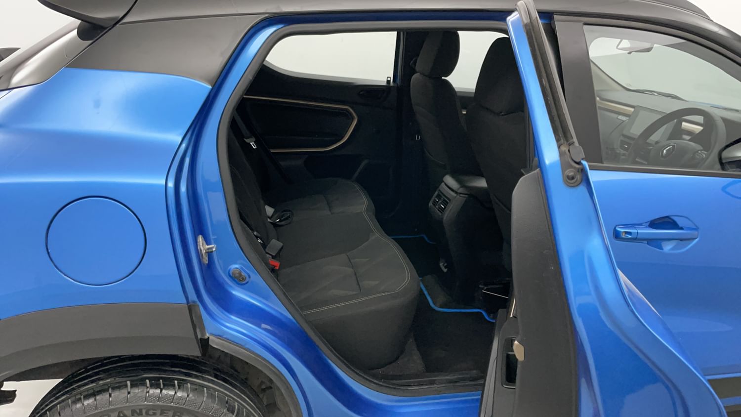 New Renault Kiger interior RIGHT SIDE REAR DOOR CABIN VIEW