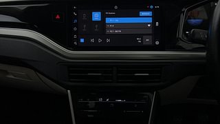 Used 2022 Volkswagen Virtus Topline 1.0 TSI MT Petrol Manual interior MUSIC SYSTEM & AC CONTROL VIEW