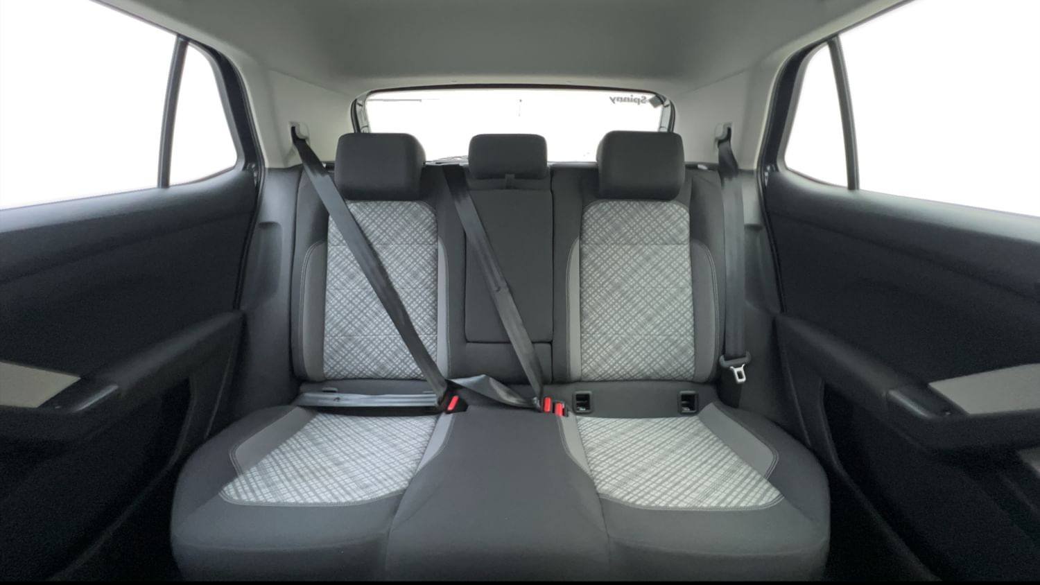 New Volkswagen Taigun interior REAR SEAT CONDITION VIEW