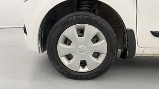 Used 2023 Maruti Suzuki Wagon R 1.2 ZXI Petrol Manual tyres LEFT FRONT TYRE RIM VIEW