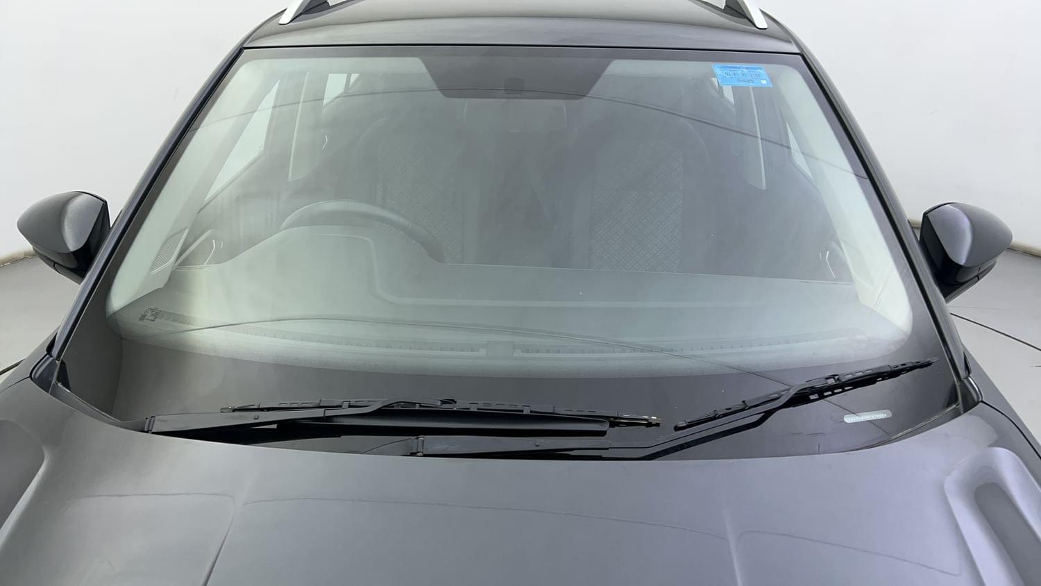 New Volkswagen Taigun exterior FRONT WINDSHIELD VIEW