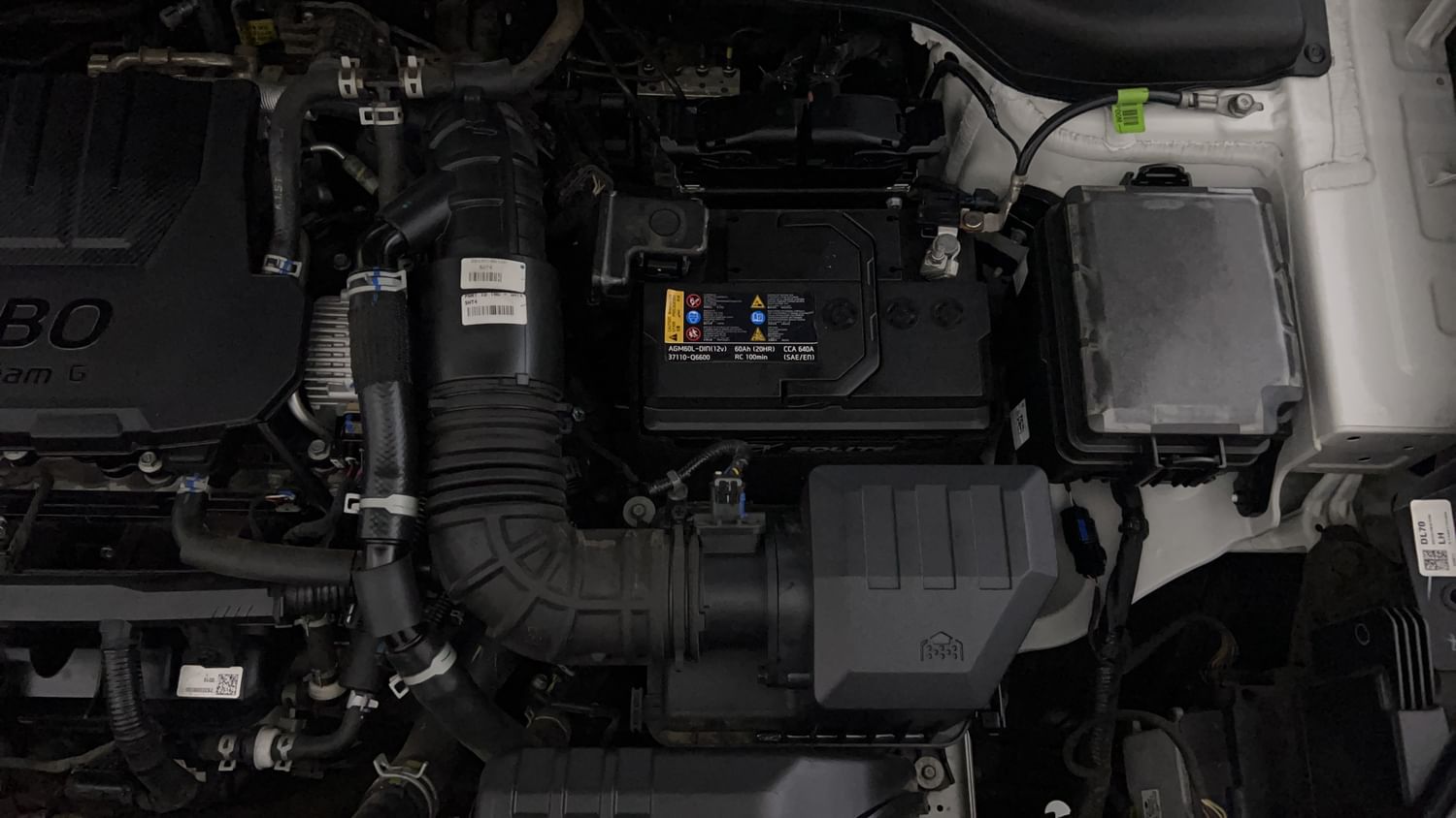 New Hyundai Creta N-Line engine ENGINE LEFT SIDE VIEW
